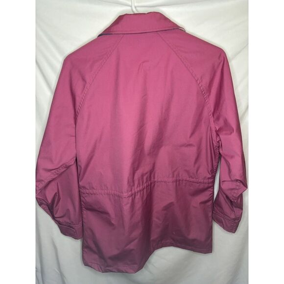 Vintage WOOLRICH Woman's Size Medium/Large Pink Flannel Lined Jacket‎ Coat - Picture 3 of 3